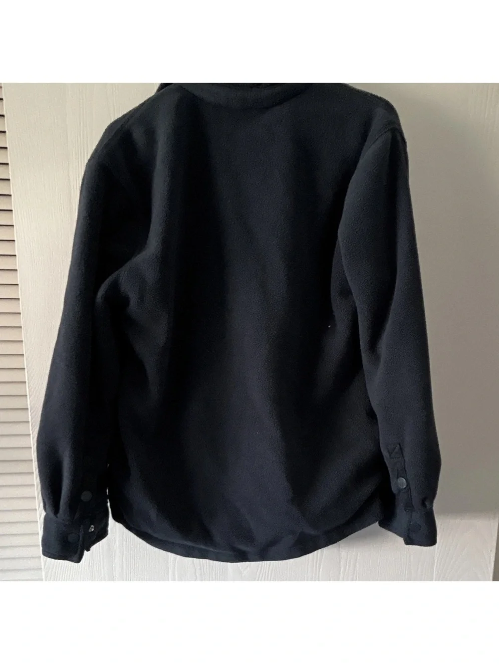 DKNY Kids Navy Fleece Jacket Shirt